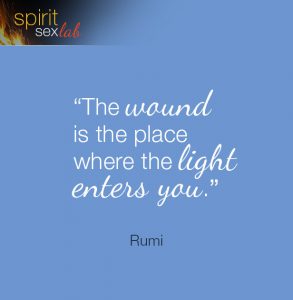 the wound is the place where the light enters